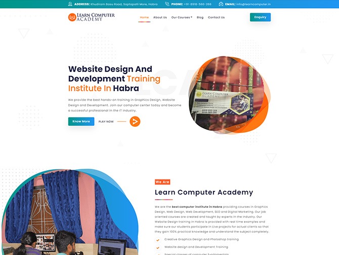 Website Designed By Amarta Dey