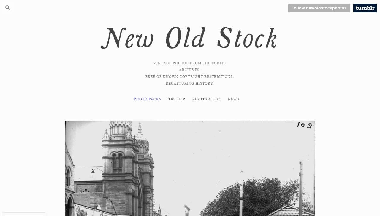 New Old Stock Stocksheet